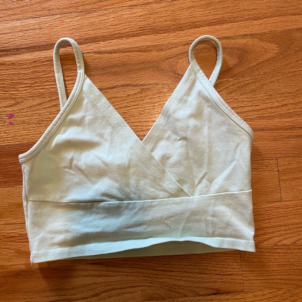 Light green brandy Melville top